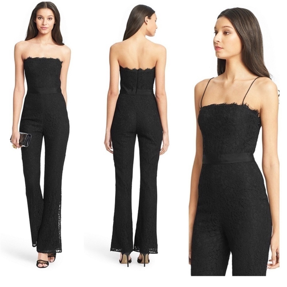 DIANE VON FURSTENBERGB by lace jumpsuit